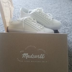 Madewell white sneakers